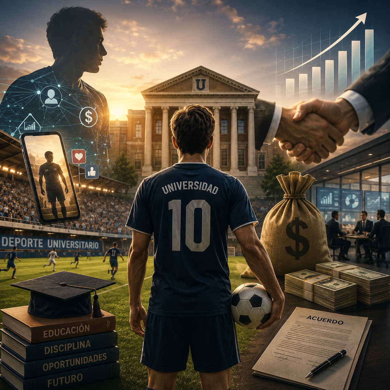 NIL y Revenue Sharing en el deporte universitario
